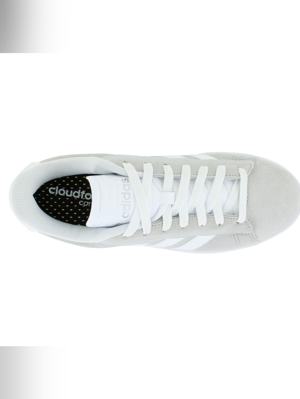 NEW Adidas Grand Court Alpha Women's Sneaker Skater Suede Shoes Retro Cloudfoam - Picture 4 of 14